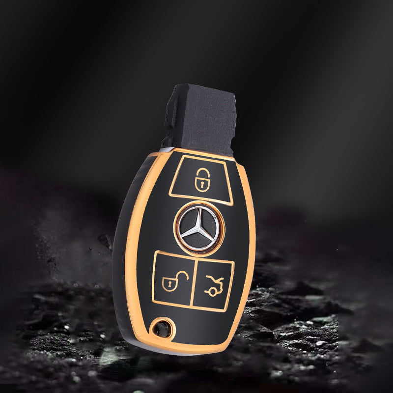 Fodral för Mercedes Benz Clase A, C, E, S y G-modeller GLA, CLA, GLK, GLC, CLS, W204, W463, W176, W251, W205 (AMG)