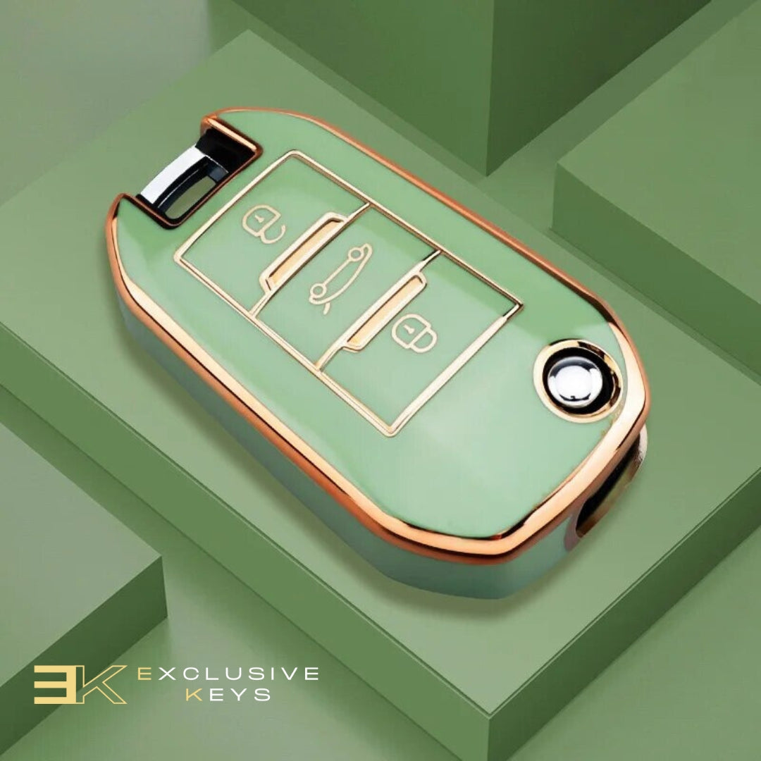 Fodral till Peugeot 208, 3008, 308, 508, 408, 2008, 307, 4008 (bagageknapper)