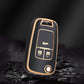 Fodral för Opel Vauxhall, Astra J, Corsa, Insignia, Mokka (3 knappar)