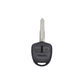 Fodral för Mitsubishi Evolution, Lancer, EX, Grandis, Outlander, Triton, Pajero, ASX (2 knappar)