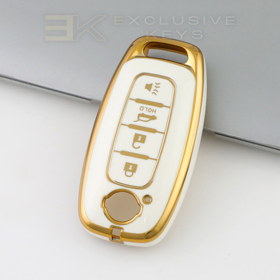 Nissan smartnyckelskydd – 4 knappar (Bagageutrymme – HÅLL IN)