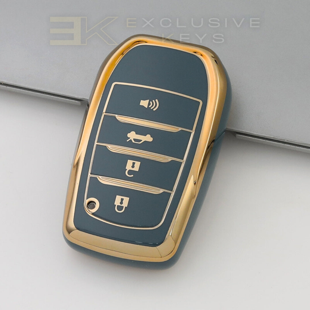 Toyota smartnyckelskydd – 4 knappar (Bagageutrymme + Larm)