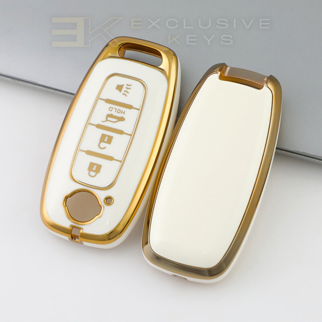 Nissan smartnyckelskydd – 4 knappar (Bagageutrymme – HÅLL IN)