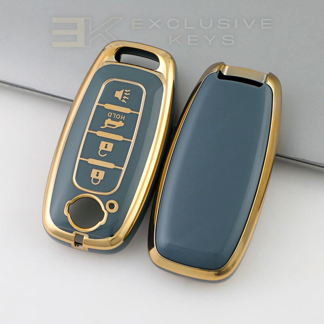 Nissan smartnyckelskydd – 4 knappar (Bagageutrymme – HÅLL IN)