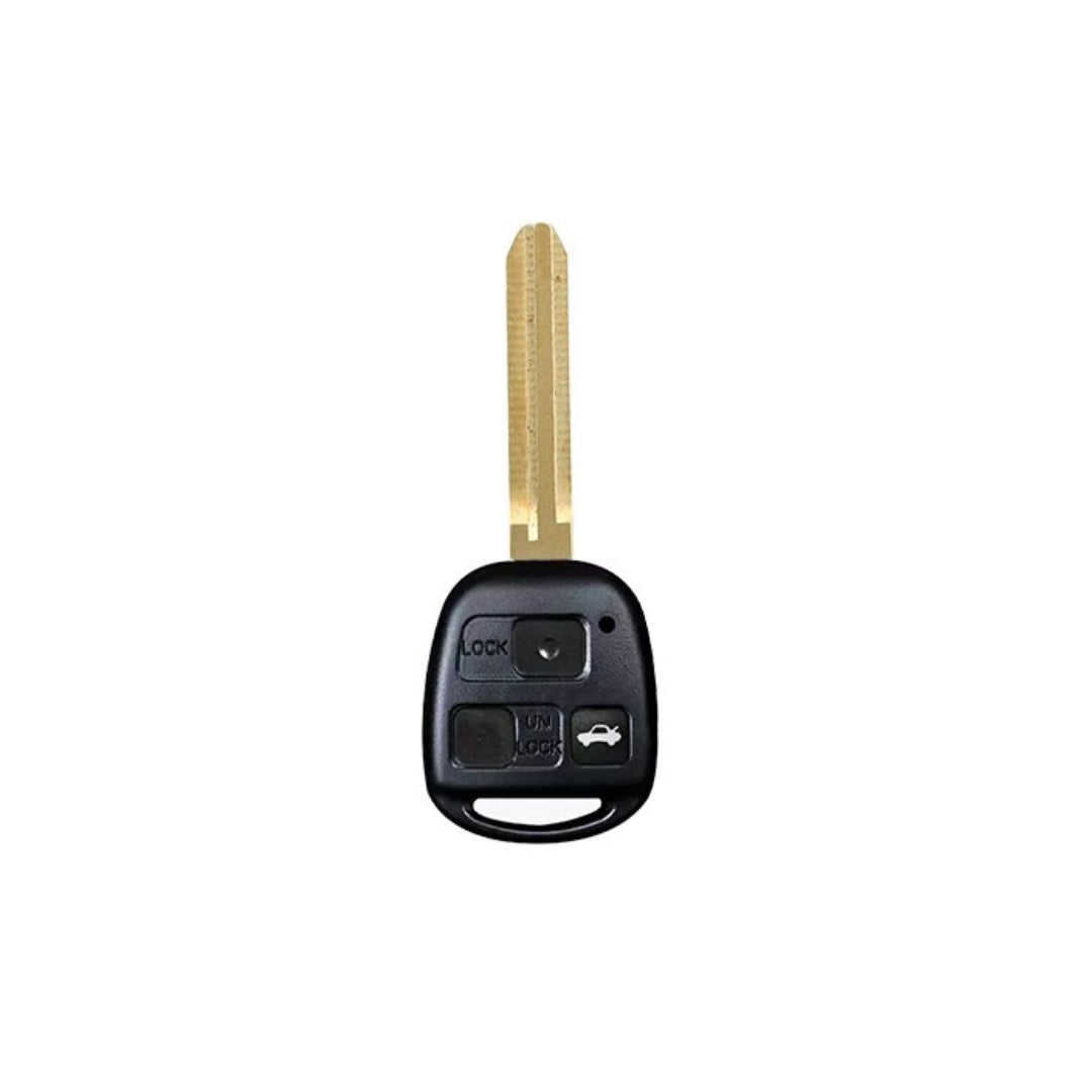 Fodral för Toyota Land Cruiser, YARIS, CAMRY, RAV4, Corolla, Prado, Tarago, Avensis FJ (3 knappar)