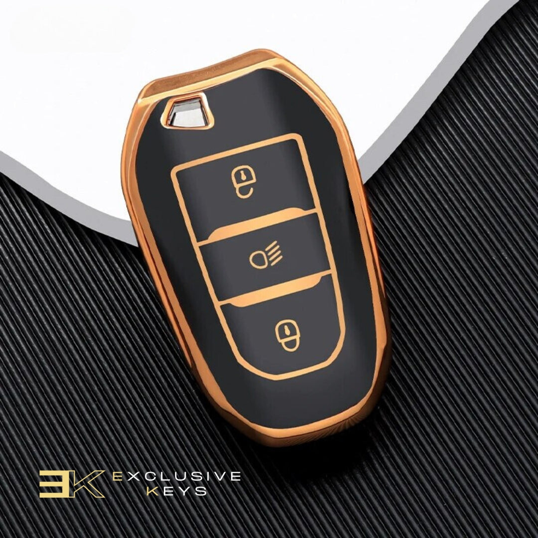 Fodral för Citroën C1, C4, C6, C3-XR, Picasso, DS3, DS4 (ljusknapp)