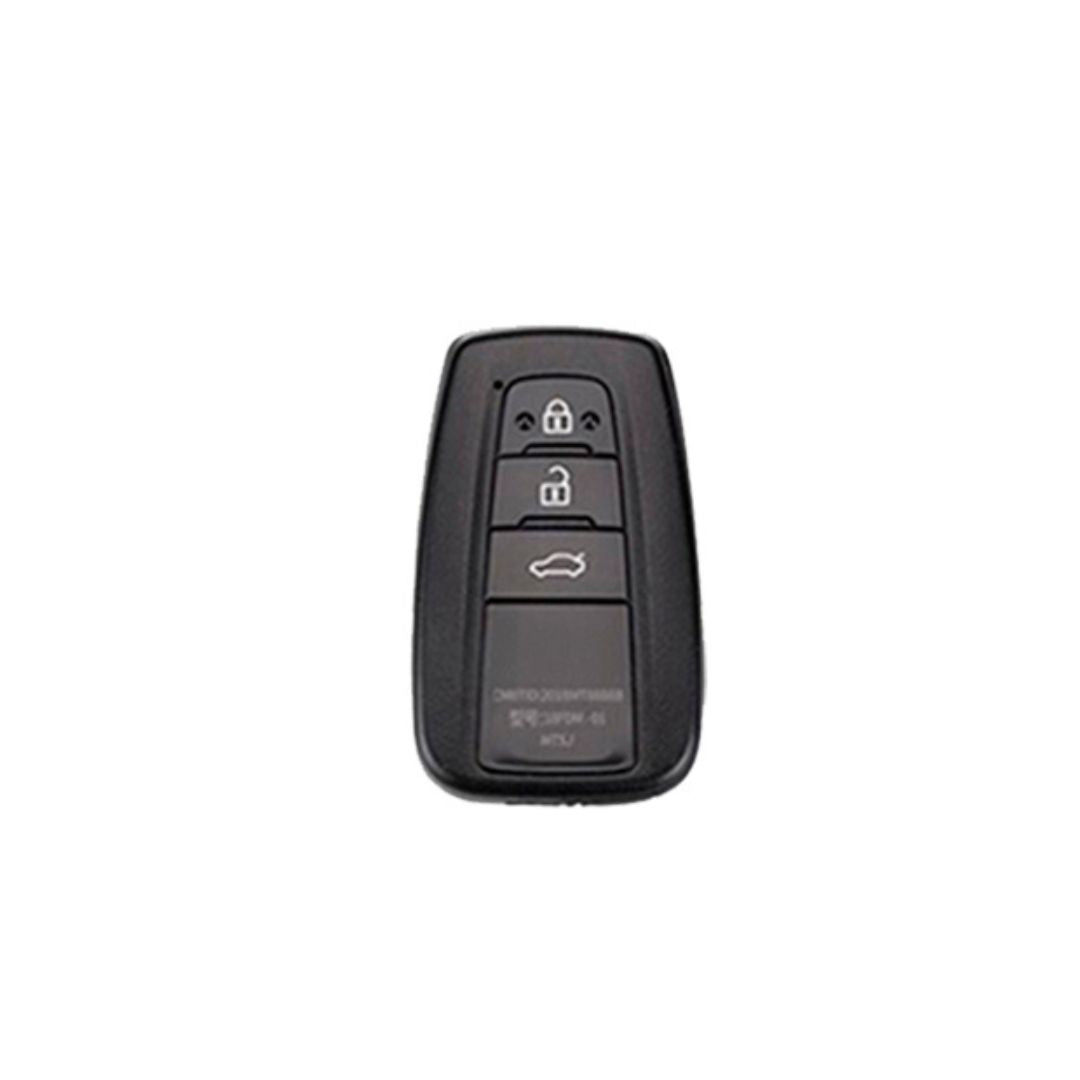 Fodral for Toyota Corolla, Prius, Camry, CHR, C-HR, RAV4, Altis, Land Cruiser og Prado (3 knapper) 