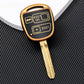 Fodral för Toyota Land Cruiser, YARIS, CAMRY, RAV4, Corolla, Prado, Tarago, Avensis FJ (3 knappar)