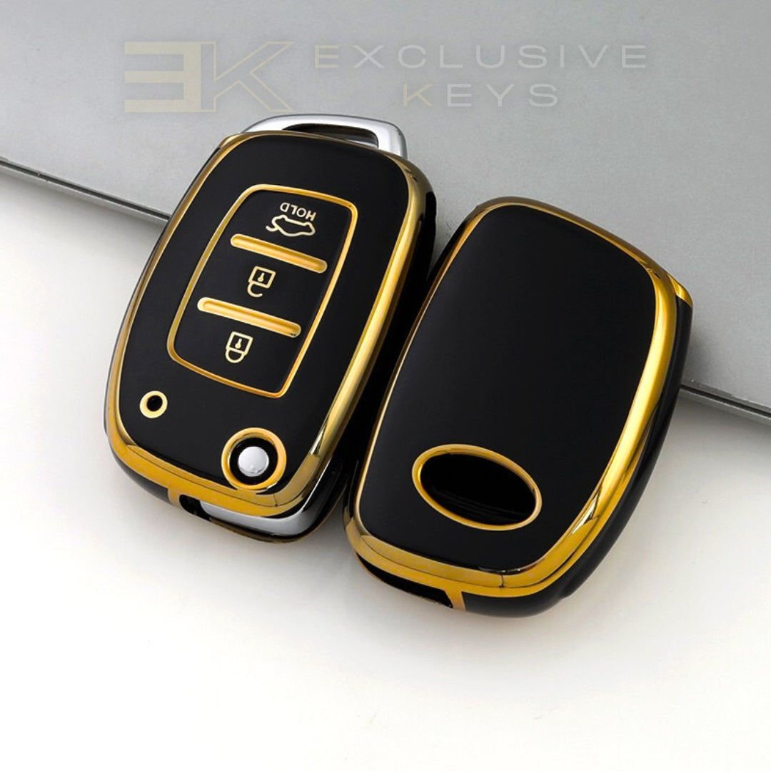 Hyundai Key Cover – 3 Buttons (Trunk HOLD – Bottom Button)
