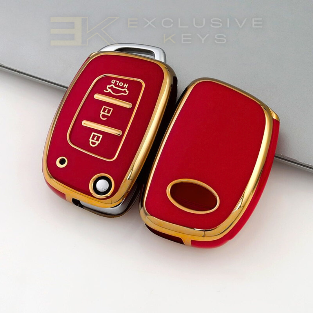 Hyundai Key Cover – 3 Buttons (Trunk HOLD – Bottom Button)