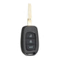 Fodral för Renault Kwid, Clio, Captur, Laguna (3 knappar)