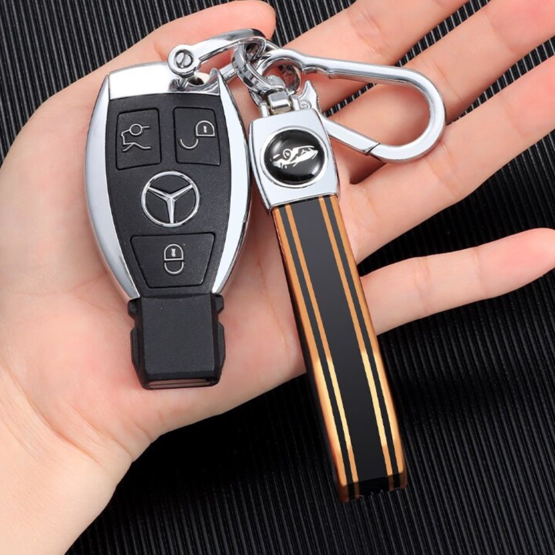 Svart nyckelring kompatibel med alla Exclusive Keys-fodral
